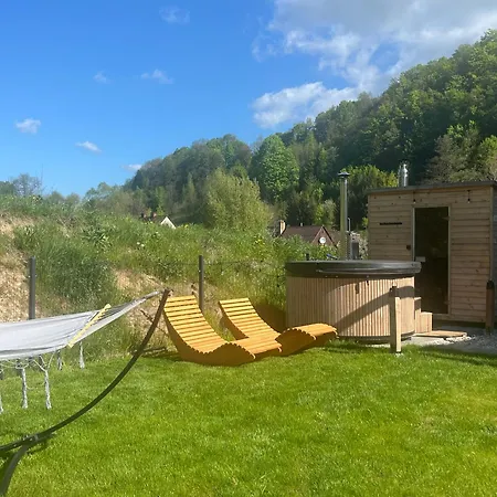 Jeleniowka Z Sauna I Podgrzewana Balia Z Jacuzzi Apartamento